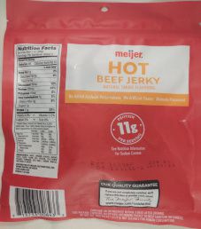 Meijer - Hot Beef Jerky