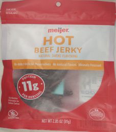 Meijer - Hot Beef Jerky