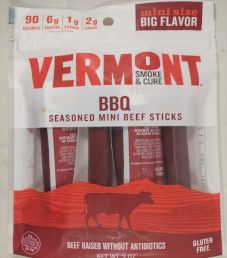 Vermont Smoke & Cure - BBQ Beef Sticks