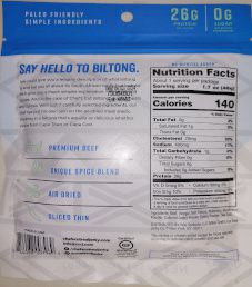 Chef's Cut - Original Beef Biltong