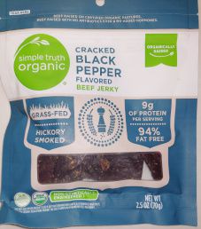 Simple Truth Organic - Cracked Black Pepper Organic Beef Jerky
