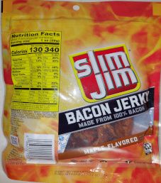Slim Jim - Maple Bacon Jerky