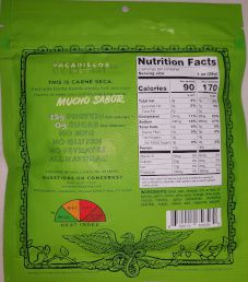 Vacadillos - Chile Lime Air-Dried Beef Jerky