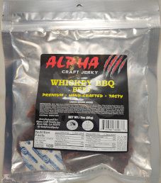 Alpha Craft Jerky - Whiskey BBQ Beef Jerky