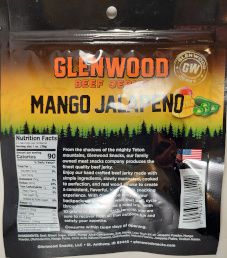 Glenwood Beef Jerky - Mango Jalapeno Beef Jerky