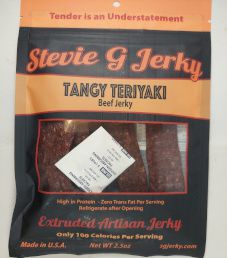 Stevie G Jerky - Tangy Teriyaki Beef Jerky