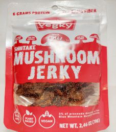 Vegky - Spicy Chili Mushroom Jerky