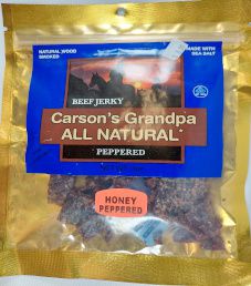 Carson's Grandpa - Honey Peppered Beef Jerky