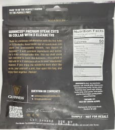 3 Elizabeth's Guinness Steak Cuts - Guinness Steak Cuts