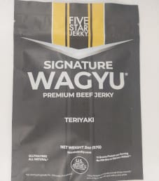 Five Star Jerky - Teriyaki Wagyu Beef Jerky