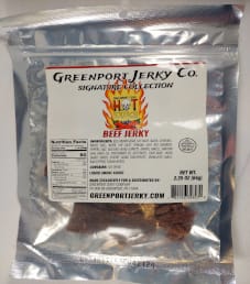 Greenport Jerky - Greenport Fire Hot Sauce Beef Jerky