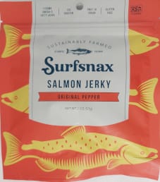 Surfsnax - Original Pepper Salmon Jerky