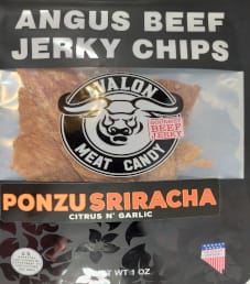 Avalon Meat Candy - Ponzu Sriracha Beef Jerky