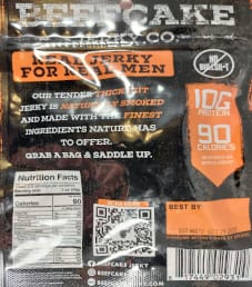 BeefCake Jerky Co. - Hot & Spicy Beef Jerky