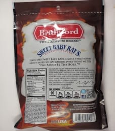 Bridgford - Sweet Baby Ray's Roasted Garlic Beef Jerky