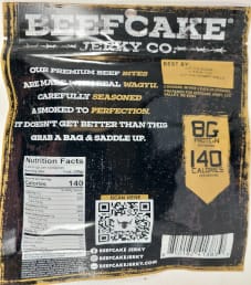 BeefCake Jerky Co. - Jalapeno & Cheese Wagyu Beef Bites