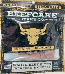 BeefCake Jerky Co. - Jalapeno & Cheese Wagyu Beef Bites