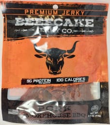 BeefCake Jerky Co. - Smokehouse BBQ Pork Jerky