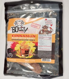 Boozy Jerky - Cinnamon Peanut Butter Whiskey Bacon Jerky