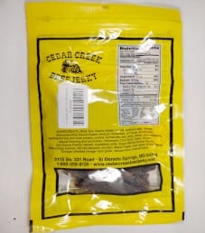 Cedar Creek Beef Jerky - Original Beef Jerky
