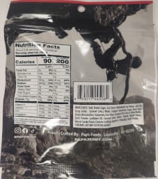 Pap's Beef Jerky - Bar-B-Q Beef Jerky