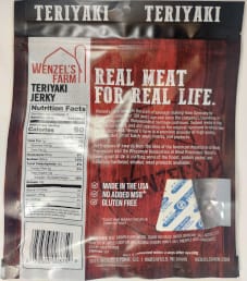 Wenzel's Farm - Teriyaki Beef Jerky