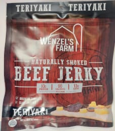 Wenzel's Farm - Teriyaki Beef Jerky