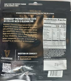 3 Elizabeth's Guinness Steak Cuts - Chocolate Guinness Steak Cuts