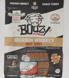 Boozy Jerky - Bourbon Whiskey Beef Jerky