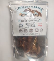 Carnivore Crisps - Original Grass Fed Beef Brisket Crisps