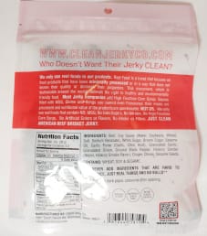 Clean Jerky Co. - Korean BBQ Beef Brisket Jerky