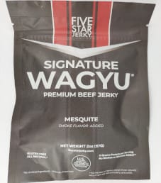 Five Star Jerky - Mesquite Wagyu Beef Jerky