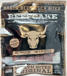 BeefCake Jerky Co. - Original Wagyu Beef Bites