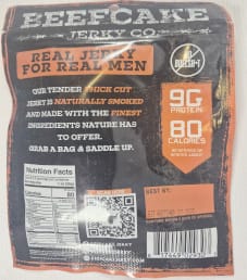 BeefCake Jerky Co. - Peppered Beef Jerky
