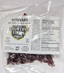 Country's Finest - Teriyaki Beef Jerky