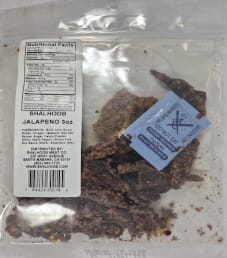 Shalhoob Meat Co. - Jalapeno Beef Jerky
