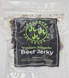 Tennessee Hot Sauce Co - Poblano Jalapeno Beef Jerky