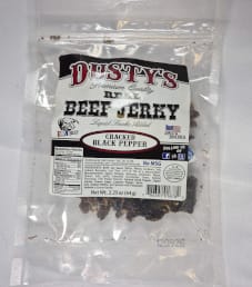 Dusty's Beef Jerky - Cracked Black Pepper Beef Jerky