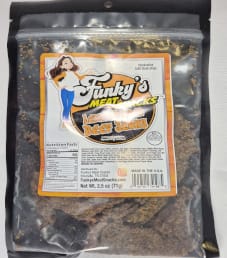 Funky's Meat Snacks - Lemon Pepper Beef Jerky