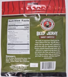 Grill Your Ass Off - Smoky Chipotle Beef Jerky