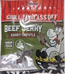 Grill Your Ass Off - Smoky Chipotle Beef Jerky