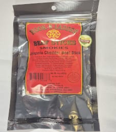 Hook-N-Ladder Jerky - Jalapeno Cheddar Beef Stick