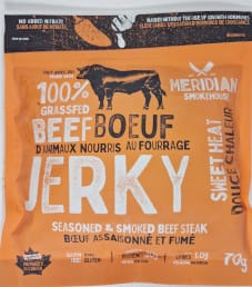 Meridian Smokehouse - Sweet Heat 100% Grass Fed Beef Jerky