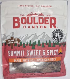 Boulder Canyon - Summit Sweet & Spicy Beef Jerky