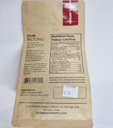 Florence Meats - Peri Peri Biltong 50 Grams
