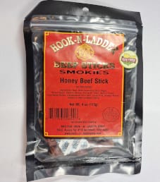 Hook-N-Ladder Jerky - Honey Beef Sticks