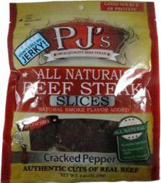 PJ's All Natural Beef Steak - Cracked Pepper Beef Steaks PJ's All Natural Beef Steak - Cracked Pepper Beef Steaks
