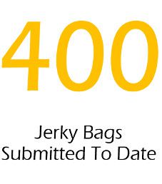 400 Jerky Bags Submitted For Review To Date
