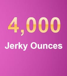4,000 Jerky Ounces Reviewed To Date