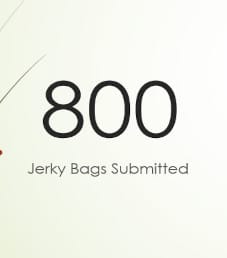 800 Jerky Bags Submitted For Review